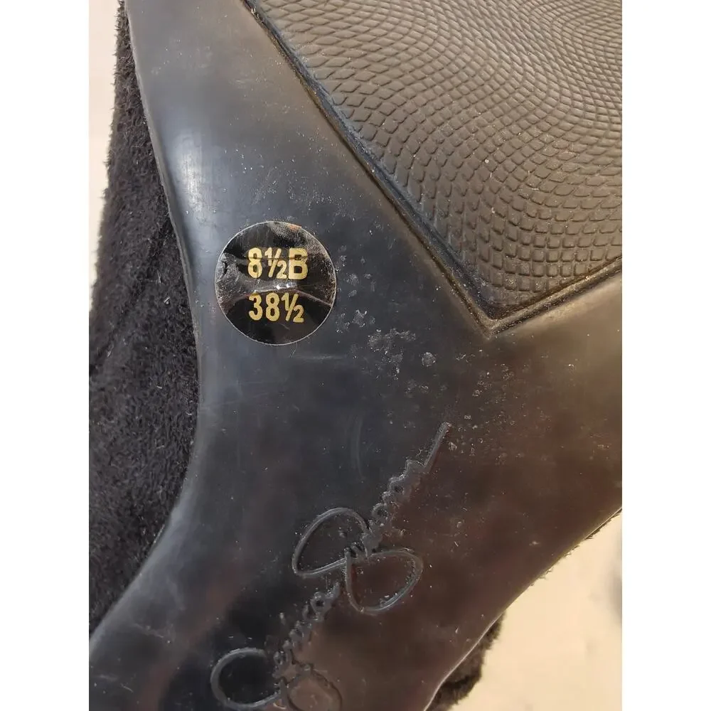 Women Jessica Simpson Ankle Boots Black Size 8.5B